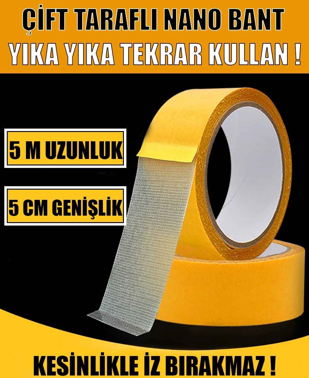 ÇİFT TARAFLI ŞEFFAF BANT